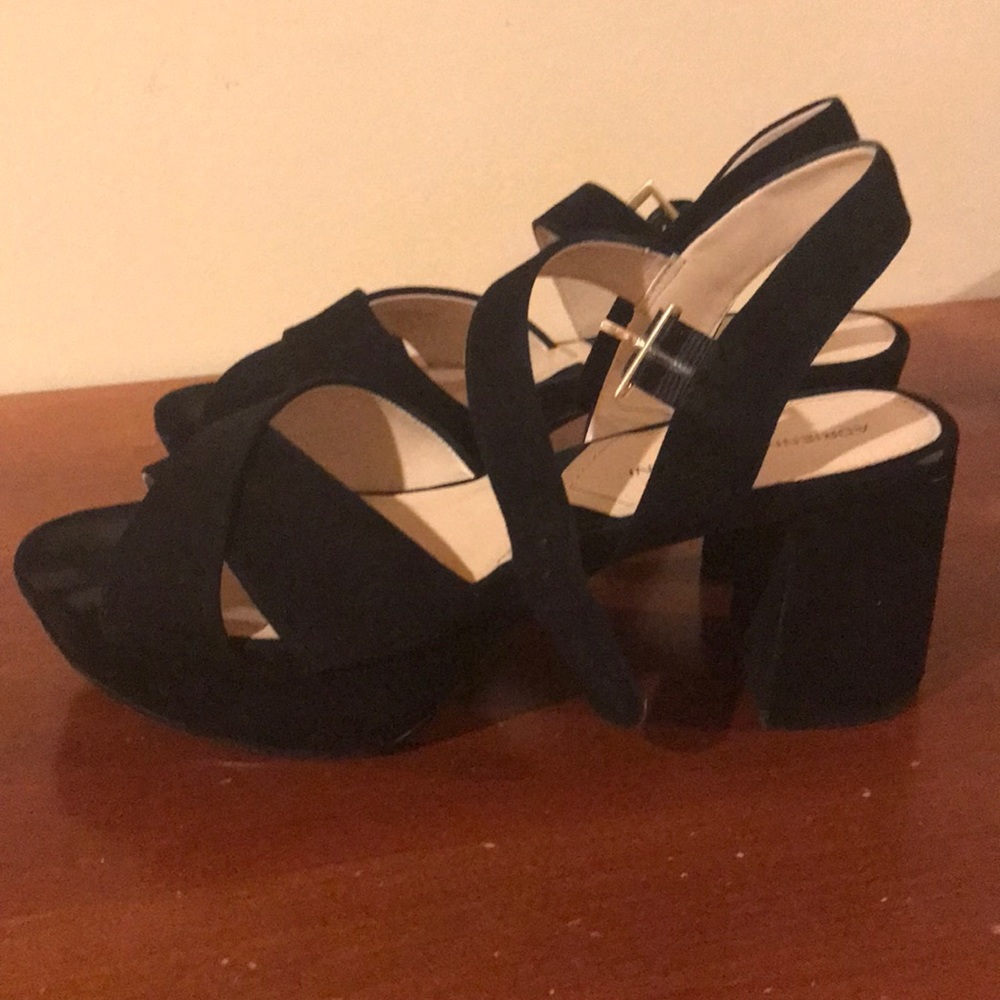 A pair of ADRIENNE VITTADINI SANDALS